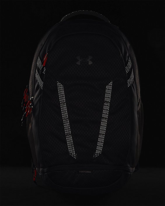 UA Hustle 5.0 Ripstop Backpack, Brown, pdpMainDesktop image number 8